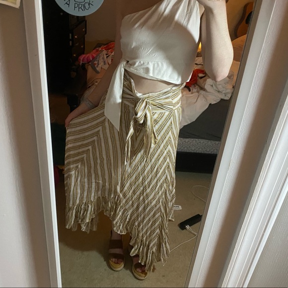 FreePeople striped long skirt BRAND NEW - Picture 5 of 5